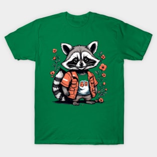 Racoon tees gifts T-Shirt